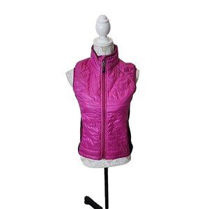 REI Puffer Vest Packable Insulated Lightweight Pink Full Zip Women's XS